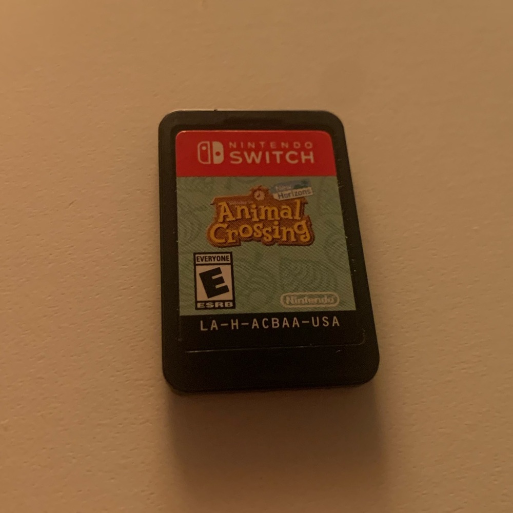 Animal crossing new horizon switch game